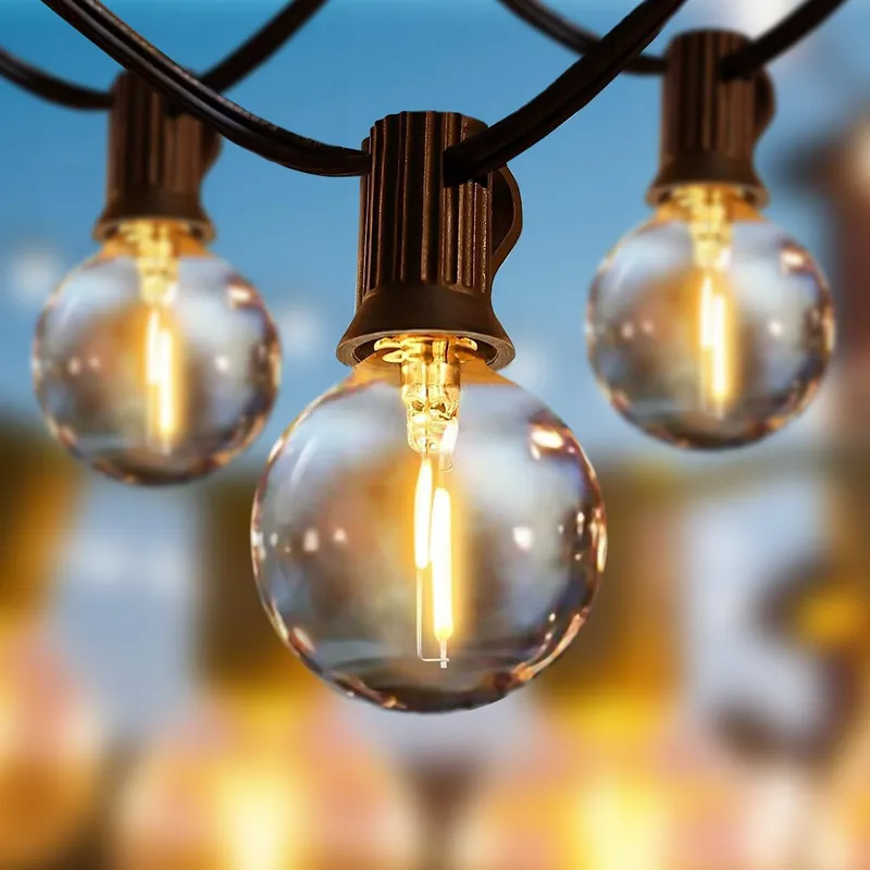SVATER LED Lichtsnoer 60M 100 Lampen Tuin Terras — foto 1