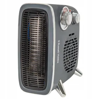 RUSSELL HOBBS Elektrische Verwarmer 1800W Retro Grijs Thermostaat