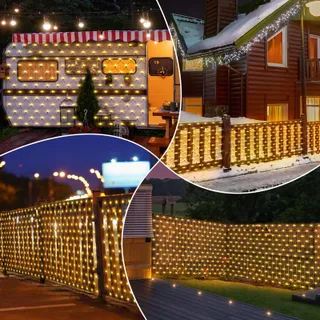 CERIAL Solar Lichtnet Buiten 8 Modi 3x2m 200 LED — miniatuur 6