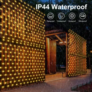 CERIAL Solar Lichtnet Buiten 8 Modi 3x2m 200 LED — miniatuur 4