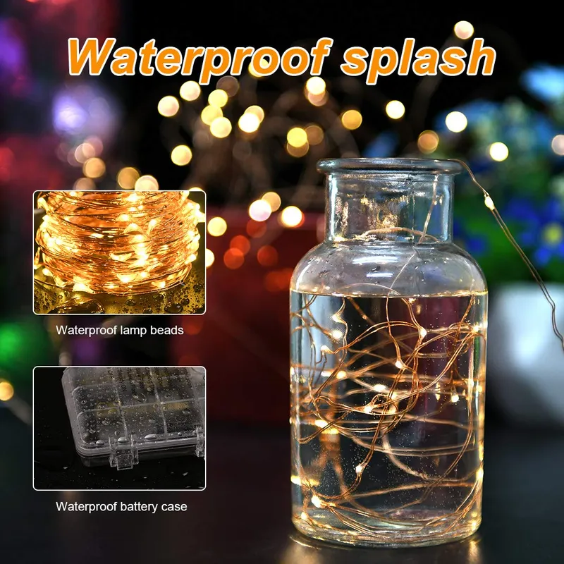 VICLOON Decoratieve Lichtketting 10M 100 LED — foto 5