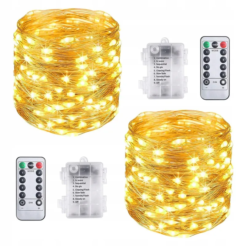 VICLOON Decoratieve Lichtketting 10M 100 LED — foto 1