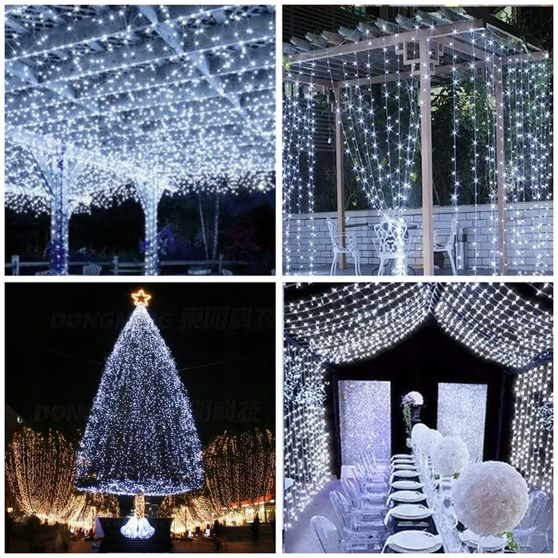 VICLOON Lichtgordijn Kerstverlichting 3M 300 LED — foto 6