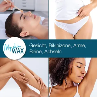 MY SKIN WAX Harde Wax Parels 3,2 kg (4x800 g) Zonder Strips Wit — miniatuur 3